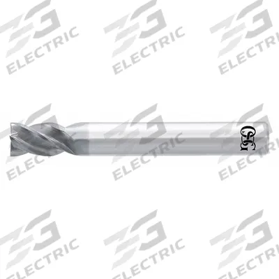 OSG A BRAND Square End Mill: Carbide, 4 Flute, 5/8" Mill Dia, 3/4" LOC - Fast-Cutting Carbide Square End Mills for Hardened Materials