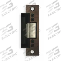 ADAMS RITE Electric Door Strike: 1 1/4 in Wd, 4 7/8 in Ht, Cylindrical, Bronze (MPN 7140-540-313-00). Key specifications — Brand: ADAMS RITE; Input Voltage: 24V; Performance Duty Rating: 2 - Medium Duty; Strike Type: Cylindrical.