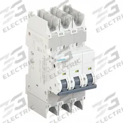 SIEMENS IEC Miniature Circuit Breaker: 30 A Amps, 125V DC, 10kA at 277/480V AC, Screw Clamp, C (MPN 5SJ43307HG42). Key specifications — DC Voltage Rating: 125V DC; Max. AIR Rating: 10kA at 277/480V AC; Terminal Connection: Screw Clamp; Brand: SIEMENS.