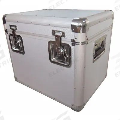 WESTWARD Protective Case: 32.1 gal, 18 in x 24 in x 20 1/2 in, Gray, Aluminum, 2 Handles - Storage Trunks