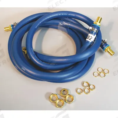 LABCONCO Flexible Circulation Tubing Kit: Flex Circulation Tubing Kit, 12 in Overall Lg - Fume Hood Tubing