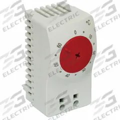 HOFFMAN Temperature Control Switch: Heating Only, Celsius, 0°C Temp Setpoint - Min, Adj, 250 V AC (MPN ATEMNCC). Key specifications — Mounting Style: DIN Rail; Brand: HOFFMAN; Switch Action: Close on Rise; Temperature Adjustment: Adjustable.