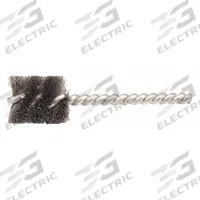 WEILER Double Spiral Tube Brush: Double Stem, Carbon Steel, 1/2 in Dia, 0.006 in Fill Dia (MPN 21107V). Key specifications — Brand: WEILER.