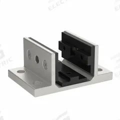 Linear Bearing: 25 Series, 47 mm L x 74.2 mm W x 31.3 mm H, Silver, Double Flanged, Std, Anodized (MPN 25-6425). Key specifications — Brand: 80/20; Housing Material: Aluminum; Finish: Anodized.