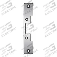 HES Electric Strike Faceplate: 1 1/4 in Wd, 6 7/8 in Ht (MPN 503 630). Key specifications — Brand: HES; Compatible with Series: 5000; Product Type: Electric Strike Faceplate.