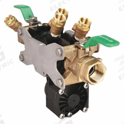 WILKINS Reduced Pressure Zone Backflow Preventer: 375XL, Std Configuration, Glass-Filled Nylon - Zurn RPZ Backflow Preventers