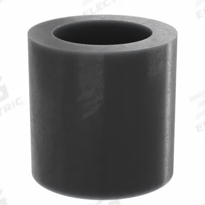 BUNTING BEARINGS Sleeve Bearing: PTFE, 1/2 in Bore, 3/4 in OD, 3/4 in Overall Lg, Dark Gray - Low-Friction Plastic Sleeve Bearings