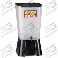 TABLECRAFT PRODUCTS COMPANY Beverage Dispenser: 5 gal, Black, Polypropylene, Rectangle, 1 Dispensers (MPN 1053). Key specifications — Material: Polypropylene; Manufacturer Part Number: 1053; Brand: TABLECRAFT PRODUCTS COMPANY.