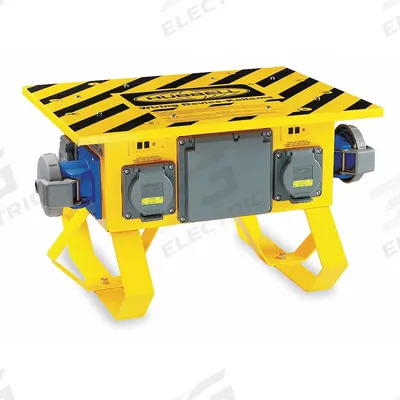 HUBBELL WIRING DEVICE-KELLEMS Power Distribution Box: Three Phase, 120/208V AC - Power Distribution Boxes