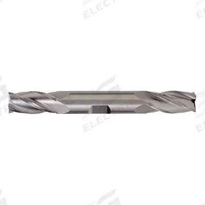 CLEVELAND Square End Mill: Carbide, Double End, 4 Flute, 1/8" Mill Dia, 1/4" LOC - Double-End Carbide Square End Mills for Aluminum