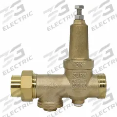 WILKINS Pressure Reducing Valve: FNPT x FNPT, 3/4 in Pipe Size, Brass, 60 psi to 125 psi, NPT x NPT (MPN 34-600XL3HR). Key specifications — Brand: WILKINS; Low-Lead Compliance: Low-Lead Compliant.