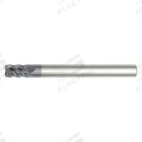 WIDIA HANITA Square End Mill: Carbide, AlTiN Coated, 5 Flute, 3/8" Mill Dia, 15/16" LOC, 4" OAL (MPN TM7S1510004)
