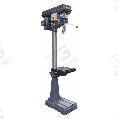 DAKE Floor Drill Press: Belt Drive, Fixed Speed, 270 RPM – 2,000 RPM, 18 in Swing - Floor Stand Drill Presses with Manual Downfeed