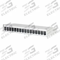 METZ CONNECT RJ45 Housing: Surface, Steel, RJ45, 16 Ports, Unequipped (MPN 130861-1602-E). Key specifications — Housing Material: Steel; Includes Connector: Unequipped; Mounting Type: Surface; Product Type: Module Housing; Connector Color: White; Connection Type: RJ45.