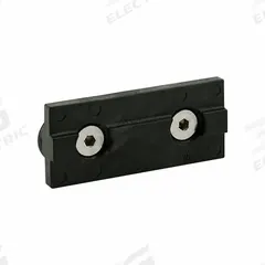 T-Slot Framing System Rollers: 15 Series, 2 25/32 in L x 1 1/4 in W x 33/64 in H, Black, Smooth (MPN 6893-1). Key specifications — Brand: 80/20; Housing Material: UHMW PE; Finish: Smooth.