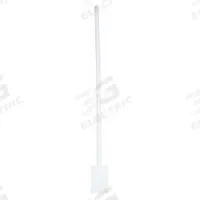 Stirring Paddle: Scraper, Non-Sterile, HDPE, 6 1/2 ft Overall Lg, 3 in Overall Wd, 6 ft Handle Lg (MPN 107195). Key specifications — Product Type: Scraper; Brand: APPROVED VENDOR; Coating: Uncoated; Color: White.