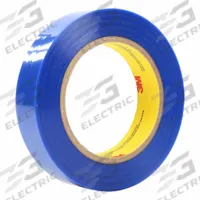 3M Film Tape: 1 in Wd, 72 yd Lg, 3.4 mil Thick, Polyester Film, Silicone, Blue, 36 PK (MPN 8902). Key specifications — Series: 8902.