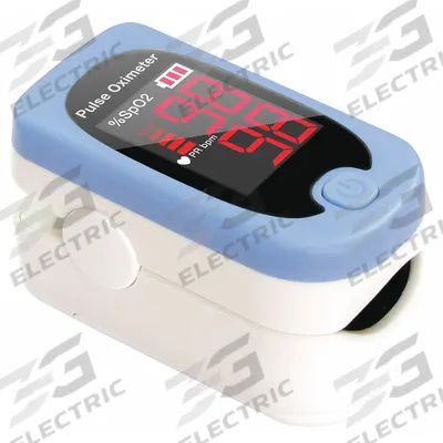 HEALTHSMART Pulse Oximeter: LED Display Type, AAA Battery Type - Fingertip Pulse Oximeters