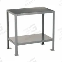 JAMCO Work Table: Fixed Ht, Steel, 24 in x 24 in, 2,000 lb Overall Load Capacity, Steel (MPN WS224GP). Key specifications — Brand: JAMCO; Unit Type: Not Expandable or Modular.