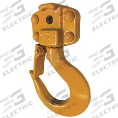 HARRINGTON Bottom Hook Assembly: Manual Chain Hoists, 10,000 lb Compatible Load Capacity, CB (MPN M3021A050). Key specifications — Compatible Hoist Type: Manual Chain Hoists; Product Type: Bottom Hook Assembly; Compatible Series: CB; Manufacturer Part Number: M3021A050; Included Components: Safety Latch.