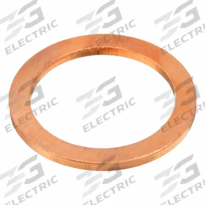 APPROVED VENDOR Sealing Washer: M21 Screw Sz, Copper, Copper Seal, 21 mm Inside Dia, 28 mm Outside Dia - Single-Piece Sealing Washers