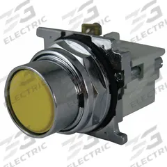 EATON Flush Push Button Operator: Non-Illuminated, Flush Profile, Metallic, 30 mm, 2NC (MPN 10250T104-3). Key specifications — Brand: EATON; Action: Momentary; Series: 10250T; Push Button Material Type: Metallic.