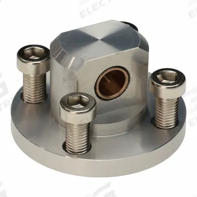 SPEEDAIRE Single Rear Clevis: Flange Mount Type, Fits 50 mm Bore Dia, Aluminum - Clevis Mounting Hardware
