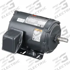DAYTON General Purpose Motor: Rigid Base Mount, Totally Enclosed Fan Cooled, 1 hp, 208-230/460V AC (MPN 48ZJ83). Key specifications — Brand: DAYTON; Nameplate Voltage @ 60 Hz: 208-230/460V AC; Full Load Current @ 60 Hz: 3.5/1.8 A; Nameplate RPM @ 60 Hz: 1,750 RPM; Motor Enclosure: TEFC.