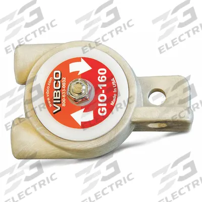 VIBCO Pneumatic Vibrator: 160 lbf, 9,000 vpm, 1/4 in NPT, GIO, 67 dBA, 5 cfm @ 60 psi - Chemical Resistant Turbine & Ball Vibrators