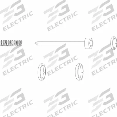 CHICAGO PNEUMATIC Service Kit for CP9161: For CP9161 - Engraver Accessories & Replacement Parts