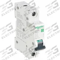 SCHNEIDER IEC Supplementary Protector: 1 A Amps, 60V DC, 14kA at 120/240V AC, Screw Clamp, C60SP, B (MPN M9F21101). Key specifications — Brand: SCHNEIDER; Terminal Connection: Screw Clamp; DC Voltage Rating: 60V DC; Max. AIR Rating: 14kA at 120/240V AC; Series: C60SP; AC Voltage Rating: 240/415V AC; Curve Type: B.