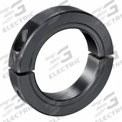 RULAND MANUFACTURING Shaft Collar: 2-Piece, Inch, Round, Clamp-On, 2 11/16 in Bore Dia, Carbon Steel (MPN SP-43-F). Key specifications — attr671628: RULAND MANUFACTURING.