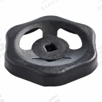JW WINCO Valve Handwheel: 6 Point, 50 mm Handle Dia, 6 mm Square Spindle, Black, Steel (MPN 227.6-ST-50-V6-SW). Key specifications — attr984147: JW WINCO; attr1137075: 6 mm; attr984148: Through Hole; attr984152: Steel; attr984154: 6 Point.