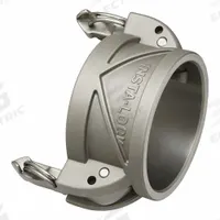 Cam and Groove Insta-Lock Coupling: 4 in Coupling Size, 250 psi Max. Working Pressure @ 70 F (MPN QCG-DC400-SS). Key specifications — Gasket Material: Nitrile; Includes Locking Arm: Yes; Body Material: Stainless Steel; Brand: CAMPBELL FITTINGS.
