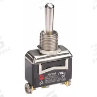 APPROVED VENDOR Toggle Switch: 3 Position, 3 Connections, SPDT, Screw Terminals Connection (MPN 2VLN7). Key specifications — AC Contact Rating: 20 A @ 125 V; Switch Function Configuration: On/Off/On; Brand: APPROVED VENDOR; Series: HY29; Horsepower: 2 hp.
