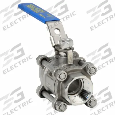 APPROVED VENDOR Manual Two-Way Ball Valve: 1 in, 316 Stainless Steel, Straight Valve Body - Stainless Steel Ball Valves