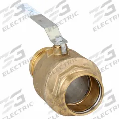 APOLLO Manual Two-Way Ball Valve: 4 in, Brass, Straight, Press x Press, 300 psi Max. Pressure (CWP) (MPN 77VLF14A01). Key specifications — Brand: APOLLO; Handle: Lever.
