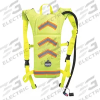 CHILL-ITS BY ERGODYNE Hydration Pack: High-Visibility Lime, 2 L Fluid Capacity, 19 in Overall Lg (MPN GB5155HV). Key specifications — Brand: CHILL-ITS BY ERGODYNE; Material: Polyester.
