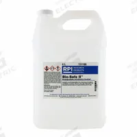 RPI Bio-Safe II Counting Cocktail: 4 L Volume, 68648-87-3, Liquid (MPN 111195). Key specifications — attr1082023: RPI; attr1096259: 68648-87-3; attr1096263: Lab; attr1096278: Liquid.