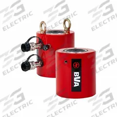 BVA HYDRAULICS Hydraulic Ram: Double Acting, 200 ton Nominal Capacity, 2 in Nominal Stroke Lg, Steel (MPN HDG20002). Key specifications — attr98927: BVA HYDRAULICS.