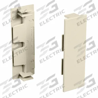 PANDUIT Surface Raceway: T-70, 4 1/16 in Wd, 1 3/4 in Ht, Plastic - Covers for Straight-Section Multichannel Raceways