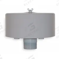 SOLBERG Filter Silencer: 2 1/2 in (M)NPT Inlet Size, 195 cfm, 7.5 in Overall Ht, 10 in Outside Dia (MPN FS-31P-250). Key specifications — attr60071: FS-31P-250; attr60074: SOLBERG.