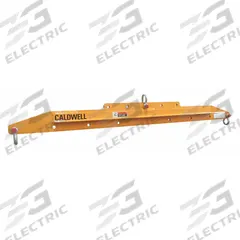 CALDWELL Lifting and Spreader Beam: Lifting and Spreader Beam, 500 lb Working Load Limit, Adj, Steel (MPN 16-1/4-4). Key specifications — Brand: CALDWELL.