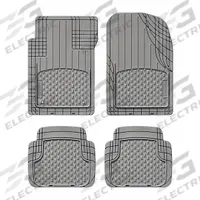 Vehicle Floor Mat: 27 in Lg (In.), 19 in Wd (In.), Gray, Trim-to-Fit (MPN 11AVMSG). Key specifications — Material: Thermoplastic Rubber; Brand: WEATHERTECH; Mat Type: Trim-to-Fit.