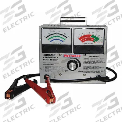 WESTWARD Battery Tester: Battery Tester, Battery Tester, Analog Display Battery Testers