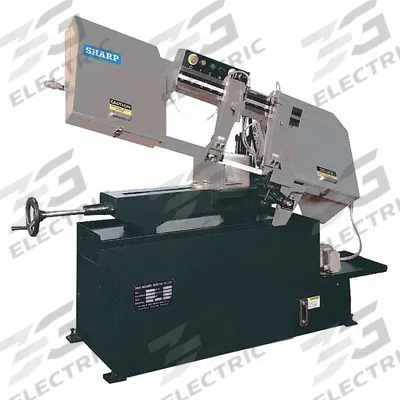 SHARP Band Saw: 7 in x 11 7/16 in, 59 to 260 SFPM, 0°, 3.4 A, 3 Phase - Non-Mitering Manual Horizontal Band Saws