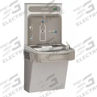 ELKAY Drinking Fountain with Bottle Filler: On-Wall, 8 gph @ 50°F, Vinyl Clad Steel, Gray (MPN EZS8WSLK). Key specifications — Brand: ELKAY; Housing Material: Vinyl Clad Steel; Housing Finish: Granite; Chilling Capacity: 8 gph @ 50°F; Housing Color: Gray.