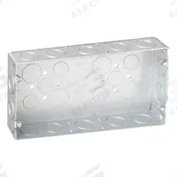 RACO Electrical Box: Steel, Steel - Multigang Rectangular Material & Nominal Size, 3 Gangs (MPN 952). Key specifications — Brand: RACO; Bracket Style: Without Bracket; Clamp Style: Without Clamps.