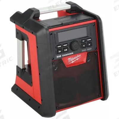 MILWAUKEE Radio Kit: Radio Kit, M18, AM/FM/Auxiliary/Bluetooth/USB, UL Listed - Milwaukee Jobsite Radios & Speakers