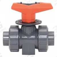 GF PIPING SYSTEMS Metering Ball Valve: 1/2 in Pipe Size, True Union - Socket & FNPT, PVC, Female (MPN 161523532). Key specifications — Brand: GF PIPING SYSTEMS.